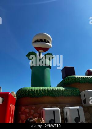 Super Mario World bei USJ Stockfoto