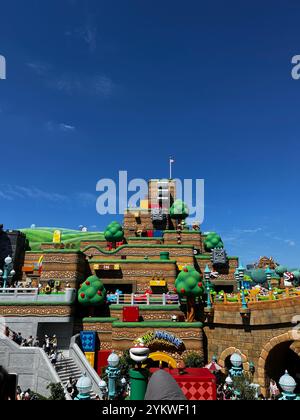 Super Mario World bei USJ Stockfoto