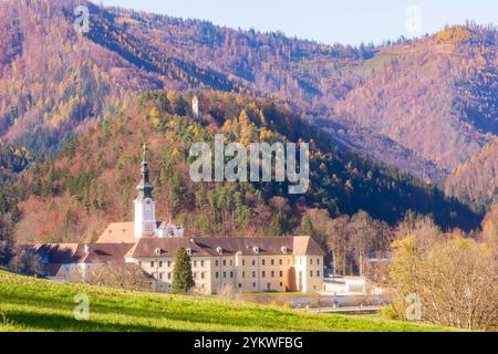 Gratwein-Straßengel: Kloster rein in der Region Graz, Steiermark, Steiermark, Österreich Stockfoto