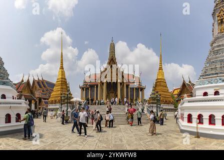 Ein Bild des Tempels des Smaragdbuddhas im Großen Palast Stockfoto