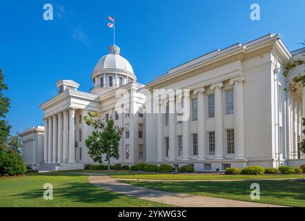 Kapitol von Alabama, Montgomery, Alabama, USA Stockfoto