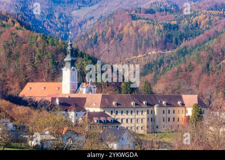 Gratwein-Straßengel: Kloster rein in der Region Graz, Steiermark, Steiermark, Österreich Stockfoto