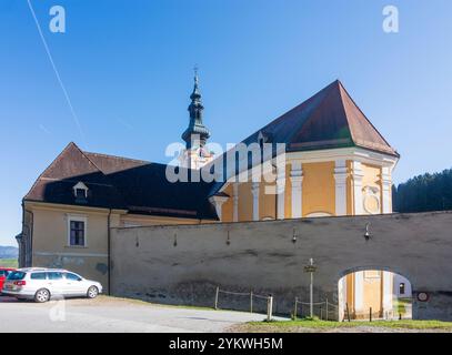 Gratwein-Straßengel: Kloster rein in der Region Graz, Steiermark, Steiermark, Österreich Stockfoto