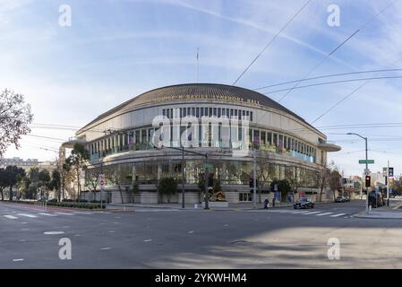 Ein Bild der Louise M. Davies Symphony Hall Stockfoto