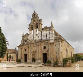 Ein Bild des Arkadi-Klosters Stockfoto