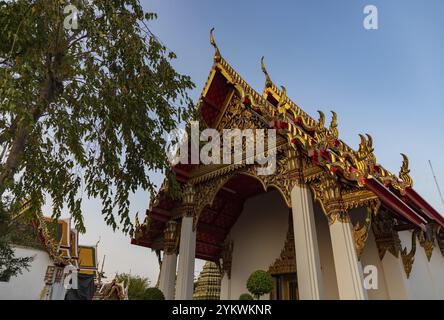 Ein Bild vom Wat Pho Tempel Stockfoto