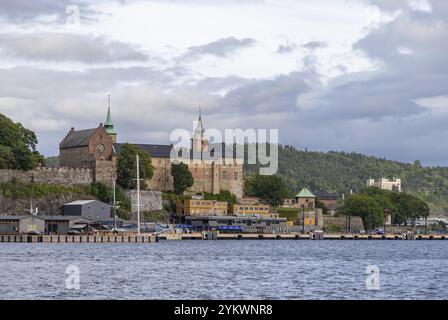 Ein Bild von der Festung Akershus Stockfoto