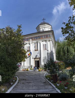 Ein Bild der Kirche St. Demetrius in Bukarest Stockfoto