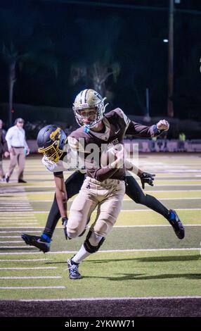 CIF Division 6 Playoffs Runde 2: St. Francis High School vs John Muir High School Stockfoto