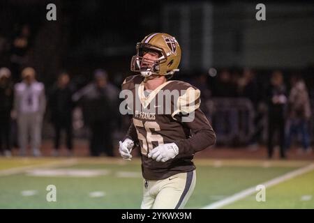 CIF Division 6 Playoffs Runde 2: St. Francis High School vs John Muir High School Stockfoto