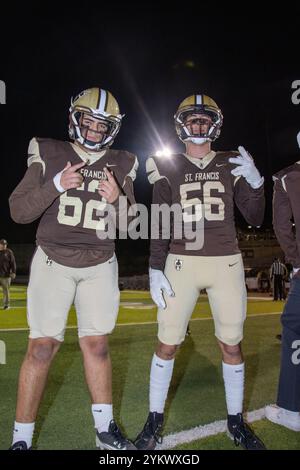 CIF Division 6 Playoffs Runde 2: St. Francis High School vs John Muir High School Stockfoto