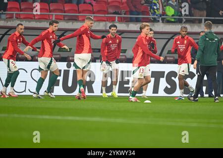 Während des UEFA Nations League-Spiels zwischen Ungarn und Deutschland am 19. November 2024 im Stadion Puskas Arena Park in Budapest, Ungarn Stockfoto