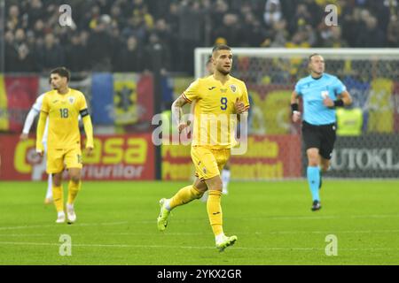 Daniel Barligea während des Spiels der UEFA Nations League Rumänien gegen Zypern , 18.11.2024 , Bukarest , Rumänien Stockfoto