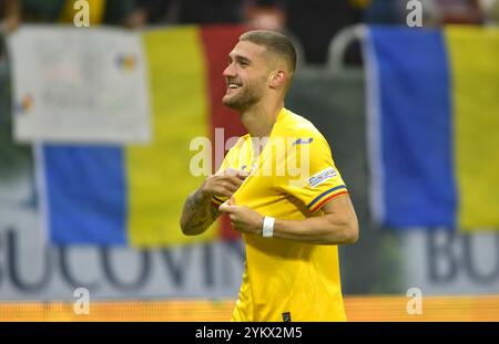 Daniel Barligea während des Spiels der UEFA Nations League Rumänien gegen Zypern , 18.11.2024 , Bukarest , Rumänien Stockfoto