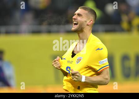 Daniel Barligea während des Spiels der UEFA Nations League Rumänien gegen Zypern , 18.11.2024 , Bukarest , Rumänien Stockfoto