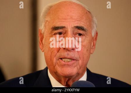 Freiburg Im Breisgau, Deutschland. November 2024. Gundolf Fleischer (Präsident Badischer Sportbund BSB Freiburg) beim Festakt 75 Jahre Badischer Sportbund BSB Freiburg Credit: dpa/Alamy Live News Stockfoto