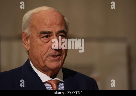 Freiburg Im Breisgau, Deutschland. November 2024. Gundolf Fleischer (Präsident Badischer Sportbund BSB Freiburg) beim Festakt 75 Jahre Badischer Sportbund BSB Freiburg Credit: dpa/Alamy Live News Stockfoto