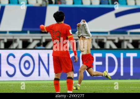 Egret Stadium, Xiamen, China. November 2024. Allgemeine Ansicht, 19. November 2024 - Fußball/Fußball : FIFA Fussball-Weltmeisterschaft 2026 - Spiel in der Endrunde der asiatischen Qualifikation in der Gruppe C zwischen China 1-3 Japan im Egret Stadium, Xiamen, China. Quelle: AFLO/Alamy Live News Stockfoto