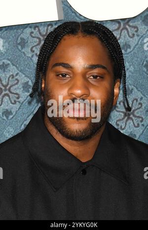 Los Angeles, ca. 19. November 2024. Malsolm Washington bei der Premiere der Klavierstunde IN LA am 19. November 2024 im Egyptian Theater in Los Angeles, Kalifornien. Quelle: Jeffrey Mayer/Media Punch/Alamy Live News Stockfoto