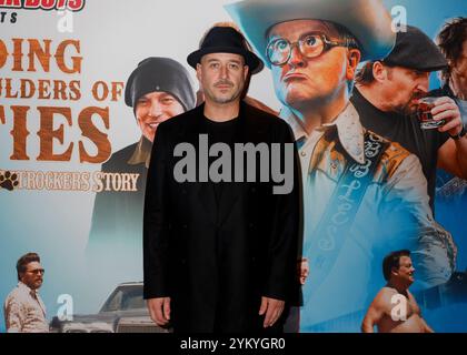 London, Großbritannien. November 2024. Charlie Lightening besucht die Premiere der Kitties UK in den Abbey Road Studios in St John's Wood, London. Quelle: SOPA Images Limited/Alamy Live News Stockfoto