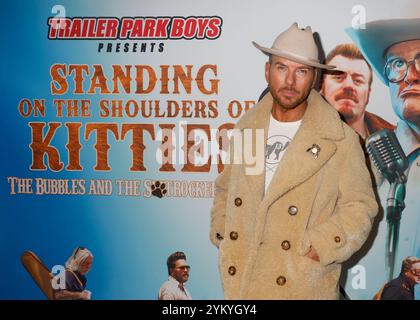 London, Großbritannien. November 2024. Matt Goss besucht die Premiere von Kitties UK in den Abbey Road Studios in St John's Wood, London. Quelle: SOPA Images Limited/Alamy Live News Stockfoto