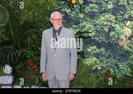 London, Großbritannien. Jim Broadbent in Paddington in Peru Premiere. Leicester Square. November 2024. Ref:LMK430-S091124–001 Anfisa Polyushkevych/Landmark Media WWW.LMKMEDIA.COM. Stockfoto