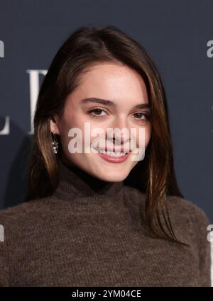Los Angeles, USA. November 2024. Charlotte Lawrence traf am 19. November 2024 bei der ELLE's Women in Hollywood Celebration im Four Seasons Hotel in Los Angeles in Beverly Hills ein © Mark von Holden/ Credit: AFF/Alamy Live News Stockfoto