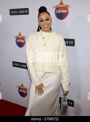 19. November 2024, West Hollywood, Kalifornien, USA: TIA Mowry nimmt an der Feiertagsveranstaltung „IT's A wonderful Lifetime“ 2024 Teil. (Credit Image: © Billy Bennight/ZUMA Press Wire) NUR REDAKTIONELLE VERWENDUNG! Nicht für kommerzielle ZWECKE! Stockfoto