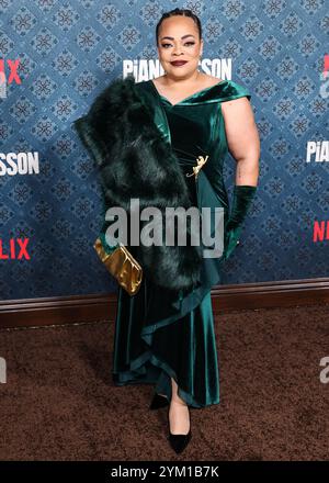 Hollywood, Usa. November 2024. HOLLYWOOD, LOS ANGELES, KALIFORNIEN, USA - 19. NOVEMBER: Jenny Garner kommt zur Los Angeles Premiere von Netflix's 'The Piano Lektion', die am 19. November 2024 im Egyptian Theatre Hollywood in Hollywood, Los Angeles, Kalifornien, USA stattfindet. (Foto: Xavier Collin/Image Press Agency) Credit: Image Press Agency/Alamy Live News Stockfoto