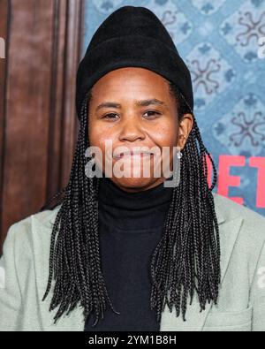 HOLLYWOOD, LOS ANGELES, KALIFORNIEN, USA - 19. NOVEMBER: Katia Washington kommt zur Los Angeles Premiere von Netflix's 'The Piano Lektion', die am 19. November 2024 im Egyptian Theatre Hollywood in Hollywood, Los Angeles, Kalifornien, USA stattfindet. (Foto: Xavier Collin/Image Press Agency) Stockfoto