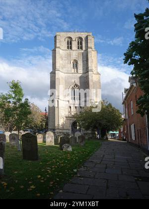 Kirche St. Michael der Erzengel, Beccles Suffolk Stockfoto