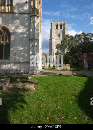 Kirche St. Michael der Erzengel, Beccles Suffolk Stockfoto