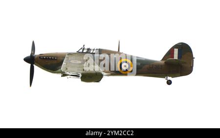 Hurrikanflugzeug 2. weltkrieg Stockfoto