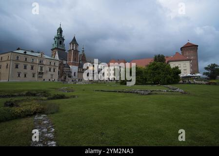 Schloss Wawel in Krakau, Polen, Europa Stockfoto