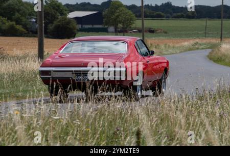 1970 Chevy Chevelle SS klassischer amerikanischer Muscle Car Stockfoto