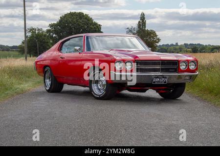 1970 Chevy Chevelle SS klassischer amerikanischer Muscle Car Stockfoto