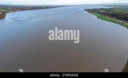 Der Gloucester- und Sharpness-Kanal verbindet den Zugang zum Fluss Severn vom Binnenhafen Gloucester aus. UK Stockfoto