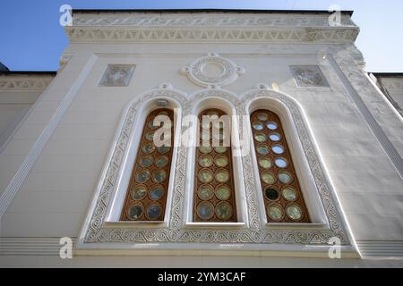 Heilig-Kreuz-Kirche im Livadia-Palast. Krim. Russland Stockfoto