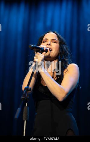 London, Vereinigtes Königreich. November 2024. Die Corrs kehren in die O2 Arena zurück, um eine überfüllte Headline-Show zu erleben. Cristina Massei/Alamy Live News. Stockfoto