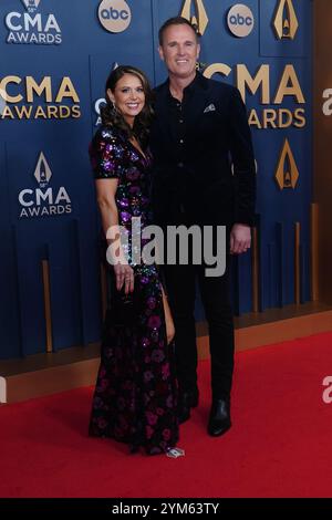 20. November 2024 - Nashville, Tennessee - Elevate. 58. Jährliche CMA Awards, die größte Nacht der Country Music, im Music City Center. (Kreditbild: © Mickey Bernal/AdMedia via ZUMA Press Wire) NUR REDAKTIONELLE VERWENDUNG! Nicht für kommerzielle ZWECKE! Stockfoto