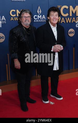 20. November 2024 – Nashville, Tennessee – Shenondoah. 58. Jährliche CMA Awards, die größte Nacht der Country Music, im Music City Center. (Kreditbild: © Mickey Bernal/AdMedia via ZUMA Press Wire) NUR REDAKTIONELLE VERWENDUNG! Nicht für kommerzielle ZWECKE! Stockfoto