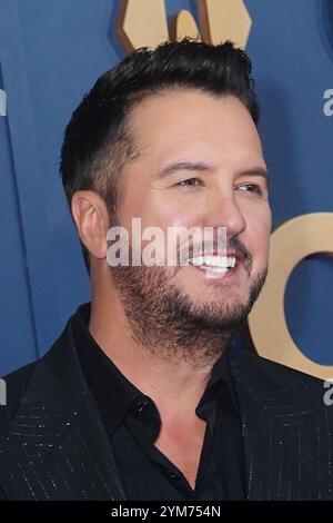 20. November 2024 - Nashville, Tennessee - Luke Bryan. 58. Jährliche CMA Awards, die größte Nacht der Country Music, im Music City Center. (Kreditbild: © Mickey Bernal/AdMedia via ZUMA Press Wire) NUR REDAKTIONELLE VERWENDUNG! Nicht für kommerzielle ZWECKE! Stockfoto