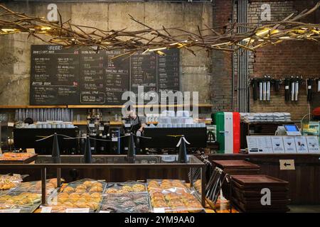 Ein gemütliches und stilvolles Café in Seongsu, Seoul Stockfoto