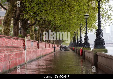 Die National COVID Memorlal Wall in London, Vereinigtes Königreich Stockfoto