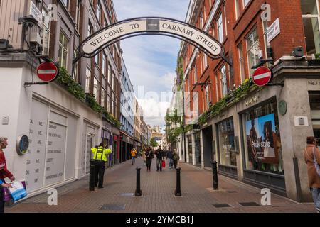 Das Gebiet von SOHO, City of Westminster im West End von London, Großbritannien Stockfoto