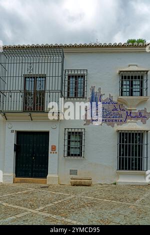 Jardin de la Muralla, Hospederia Stockfoto