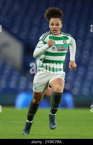 London, Großbritannien. November 2024. Celya Barclais von Celtic während des Spiels der UEFA Womens Champions League in Stamford Bridge, London. Der Bildnachweis sollte lauten: Paul Terry/Sportimage Credit: Sportimage Ltd/Alamy Live News Stockfoto