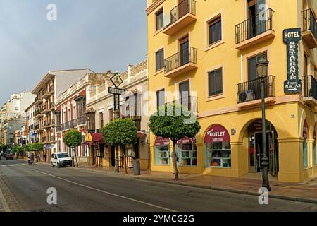 Straßenansicht Stockfoto