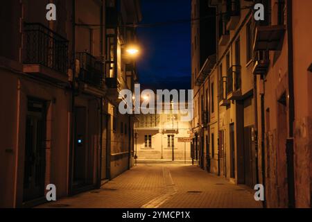 Astorga, Spanien, 9. Juni 2022: Blick auf das Rathaus in Astorga in Spanien. Hochwertige Fotos Stockfoto