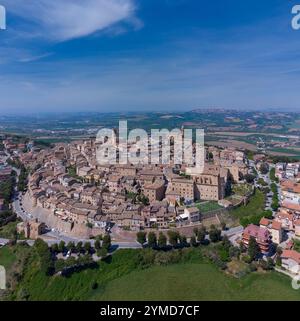 Potenza Picena (Marche-Provinz Macerata). Blick auf das Dorf Stockfoto